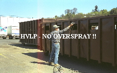 HVLP - NO OVERSPRAY !!
